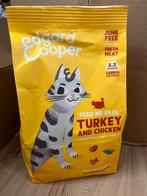 Kattenbrokjes van Edgard en Cooper, kalkoen en kip 2+1 kg, Dieren en Toebehoren, Ophalen of Verzenden, Kat