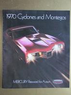 1970  MERCURY Cyclones & Montegos Prestige brochure, Engels, Boeken, Ophalen of Verzenden, Zo goed als nieuw, Overige merken