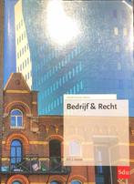 Bedrijf en Recht, Boeken, Ophalen, Zo goed als nieuw, Sdu, Economie en Marketing
