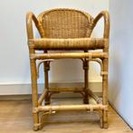 Rotan bar kruk / hoge stoel, 60 tot 90 cm, Ophalen of Verzenden, 1 kruk