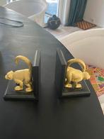 Boekensteun aap , goud/zwart, Ophalen, Zo goed als nieuw
