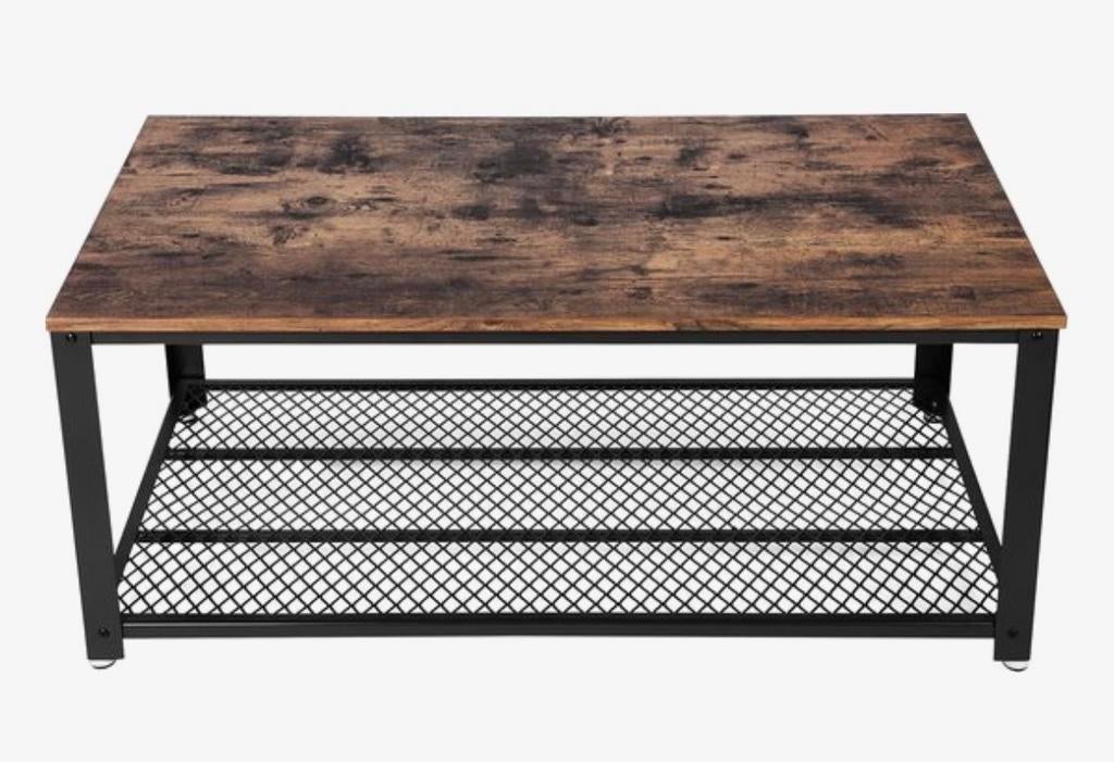 Vasagle by songmics Salontafel  - Industrieel Design, Ophalen, 100 tot 150 cm, Nieuw, 50 tot 100 cm