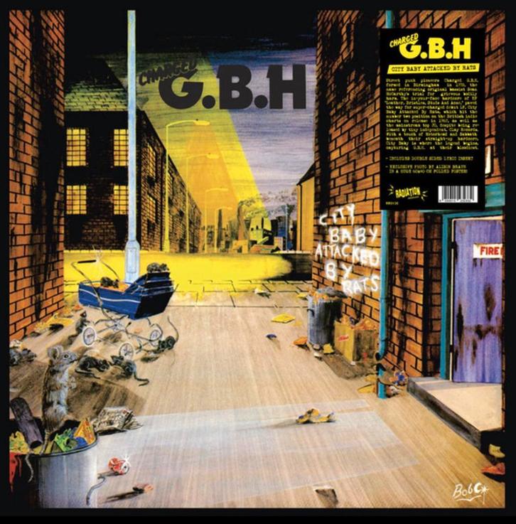 GBH - city baby attacked by rats lp, Cd's en Dvd's, Vinyl | Hardrock en Metal, Nieuw in verpakking, Ophalen of Verzenden