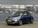 FIAT 500C 0.9 TWINAIR TURBO ANNIVERSARIO I CABRIOLET I APPLE, Stof, Gebruikt, Origineel Nederlands, Bedrijf