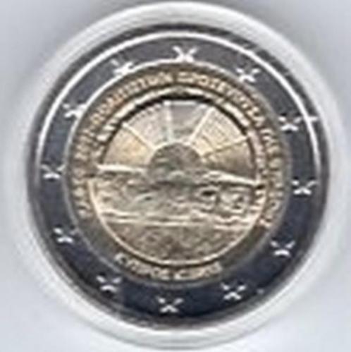2 Euro Cyprus 2017 BU in Munscapsule - Paphos, Postzegels en Munten, Munten | Europa | Euromunten, Losse munt, 2 euro, Cyprus