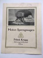 folder krupp sproeiwagen, Verzenden, Gelezen, Overige merken