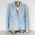 Prachtige Amania Mo Blazer - 93 (Maat 42) € 65,-, Blauw, Maat 42/44 (L), Ophalen of Verzenden, Zo goed als nieuw