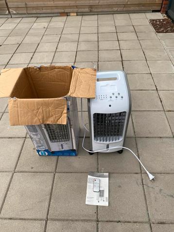 Air cooler met remoet control . Werkt met water beschikbaar voor biedingen
