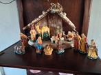 Kerststalbeelden/Kerststal/Beeldjes/Kerstgroep, Antiek en Kunst, Antiek | Religie, Ophalen of Verzenden