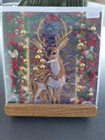 Klassieke kerstkaart Diamond painting, Ophalen, Nieuw, Knutselwerk