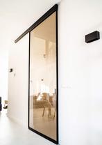 Glazen Schuifdeur - Nieuw in Doos, Doe-het-zelf en Verbouw, Deuren en Horren, Ophalen, 80 tot 100 cm, 215 cm of meer, Binnendeur