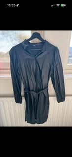 Leatherlook jurkje maat S, Zwart, Ophalen of Verzenden, Zo goed als nieuw, Maat 36 (S)