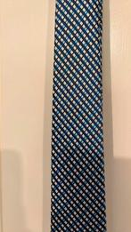 Stropdas van Digel - frisse kleuren blauw- 100% zijde, Ophalen of Verzenden, Zo goed als nieuw, Blauw