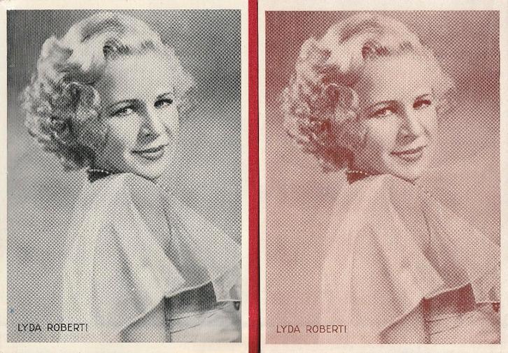 2 Ansichtkaarten van Lyda Roberti, Verzamelen, Ansichtkaarten | Themakaarten, Ongelopen, 1920 tot 1940, Sterren en Beroemdheden
