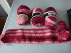 4 bollen roze meerkleurig breigaren , Nieuw, Hobby en Vrije tijd, Breien en Haken, Ophalen of Verzenden, Nieuw, Breien of Haken