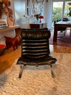 Ari lounge chair, arne norell zweden izgs, Ophalen, Zo goed als nieuw, 50 tot 75 cm, Leer