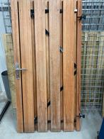 Hardhouten poort, Minder dan 100 cm, 150 tot 200 cm, Ophalen of Verzenden, Zo goed als nieuw