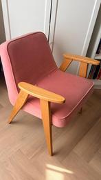 366 Armstoel - Velvet Pink - Tijdloos Design, Ophalen, Minder dan 75 cm, Nieuw, 50 tot 75 cm