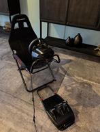 PS4 Compleet met Playseat & Games!, Spelcomputers en Games, Spelcomputers | Sony PlayStation 4, Met 2 controllers, Ophalen of Verzenden