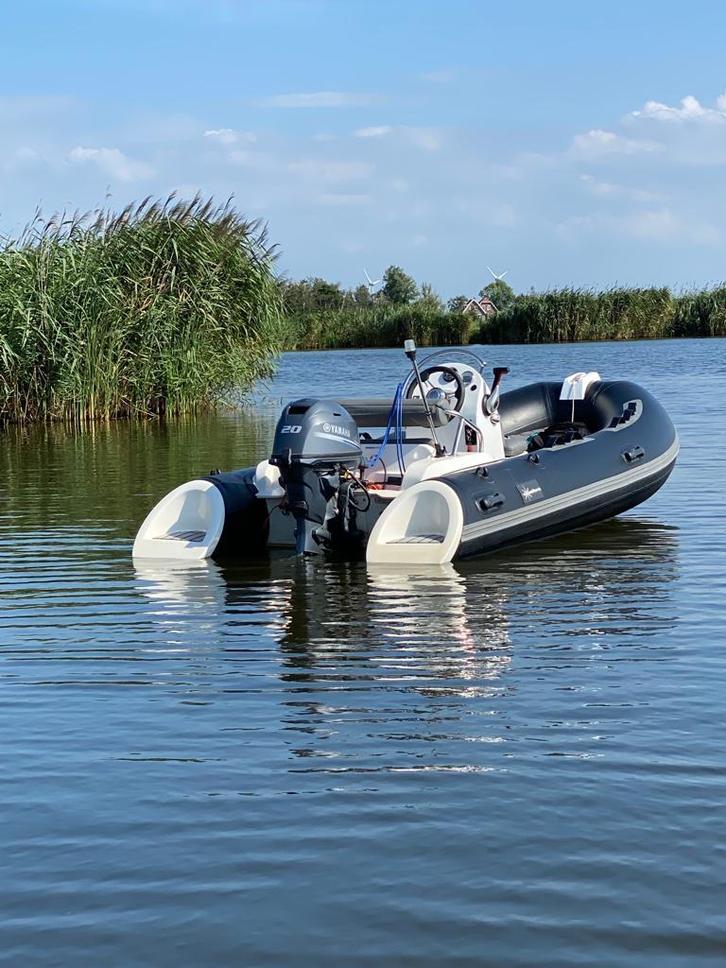 RIB Excellent 390 CF + Yamaha 20Pk- Zeer Nette Staat, Watersport en Boten, Motorboten en Motorjachten, Zo goed als nieuw, Overige materialen