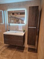 Badmeubel 100cm Nieuw met hoge kast, Ophalen, Nieuw, 50 tot 100 cm, Minder dan 100 cm