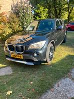 BMW X1 2.0 Sdrive 18I 2010 Zwart, Auto's, Achterwielaandrijving, 4 cilinders, Zwart, Origineel Nederlands