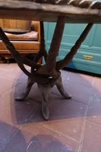 Eiken kleine salon tafel demontabel, Ophalen