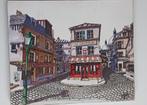 Schilderij Le Consulat Café, Montmartre, Parijs, Frankrijk, Ophalen of Verzenden