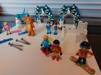 🌞 Playmobil wintersport skischooltje + extra oa sneeuwpop, Ophalen of Verzenden, Zo goed als nieuw