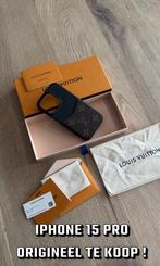Louis vuitton hoesje/case iphone 15 pro origineel, Ophalen of Verzenden, Nieuw, Zwart, 128 GB