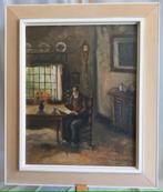 C. van Hoogstraten - Man met pijp - 1950, Antiek en Kunst, Kunst | Schilderijen | Klassiek, Ophalen of Verzenden