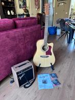 Fazley Gitaarset met Fender Versterker, Muziek en Instrumenten, Snaarinstrumenten | Gitaren | Akoestisch, Ophalen, Zo goed als nieuw