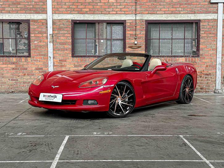 Chevrolet Corvette 6.2 V8 376CU Convertible 437pk 2008 Young, Auto's, Chevrolet, Bedrijf, Corvette, Open dak, Overige brandstoffen