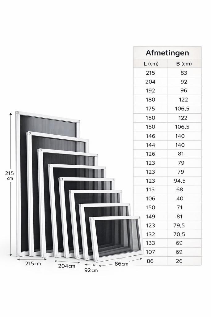 Hordeur - Diverse Maten Beschikbaar, Doe-het-zelf en Verbouw, Deuren en Horren, Gebruikt, Hordeur, 200 tot 215 cm, 80 tot 100 cm