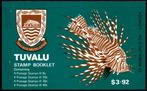 TUVALU 1980 Vissen Postzegelboekje, Stanley Gibbons: SB-2,, Verzenden, Postfris