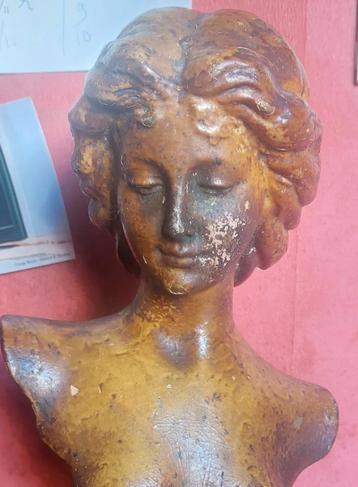 art nouveau buste vrouw beschikbaar voor biedingen
