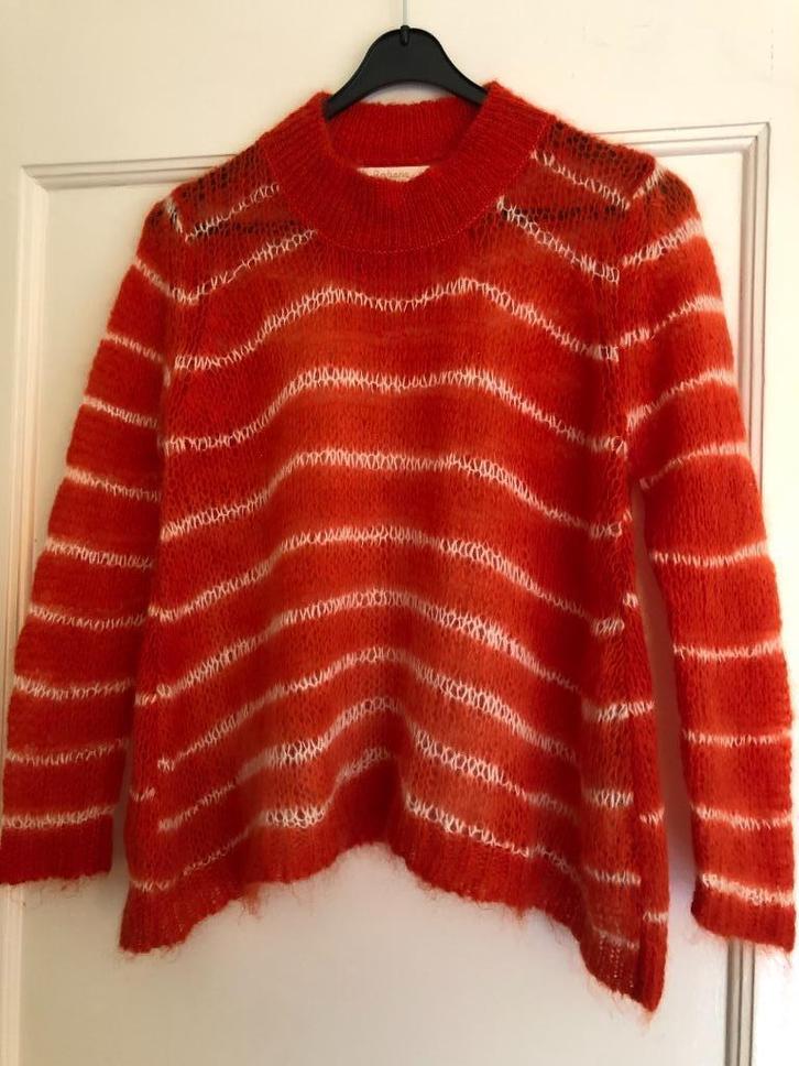 Rabens Saloner leuke streep trui mt S mohair/wolmix, Kleding | Dames, Truien en Vesten, Gedragen, Maat 36 (S), Overige kleuren