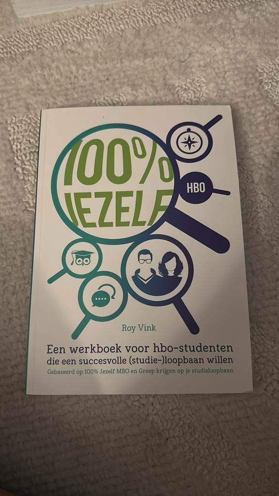 Roy Vink - 100% Jezelf, Boeken, Schoolboeken, Zo goed als nieuw, Nederlands, Overige niveaus, Ophalen of Verzenden