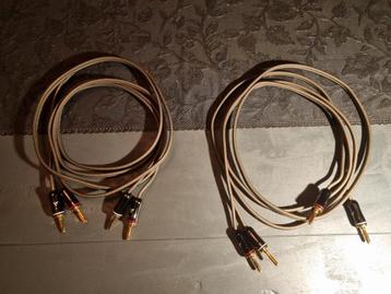 Argon Audio Prime SC1 Speakerkabel + Prime Banana Connectors beschikbaar voor biedingen