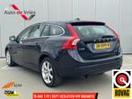Volvo V60 1.5 T3 Nordic+|Navi|NL-Auto|Geartronic, 4 cilinders, Met garantie (alle), Blauw, Leder en Stof