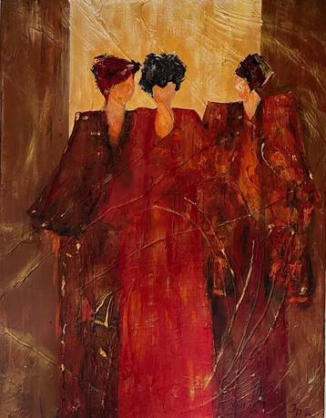 Schilderij acryl Mode beschikbaar voor biedingen