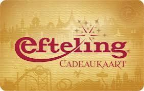 Efteling kaarten 4x, Tickets en Kaartjes, Kortingen en Cadeaubonnen, Drie personen of meer, Pretpark, Overige soorten