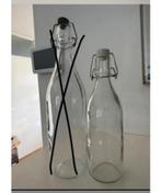 6x Glazen Flessen (0,5 Liter), Ophalen of Verzenden, Gebruikt
