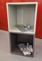 ikea eket 2 stuks 35x35x35 incl. wandrail, poten, etc, Minder dan 100 cm, 25 tot 50 cm, Minder dan 150 cm, Zo goed als nieuw