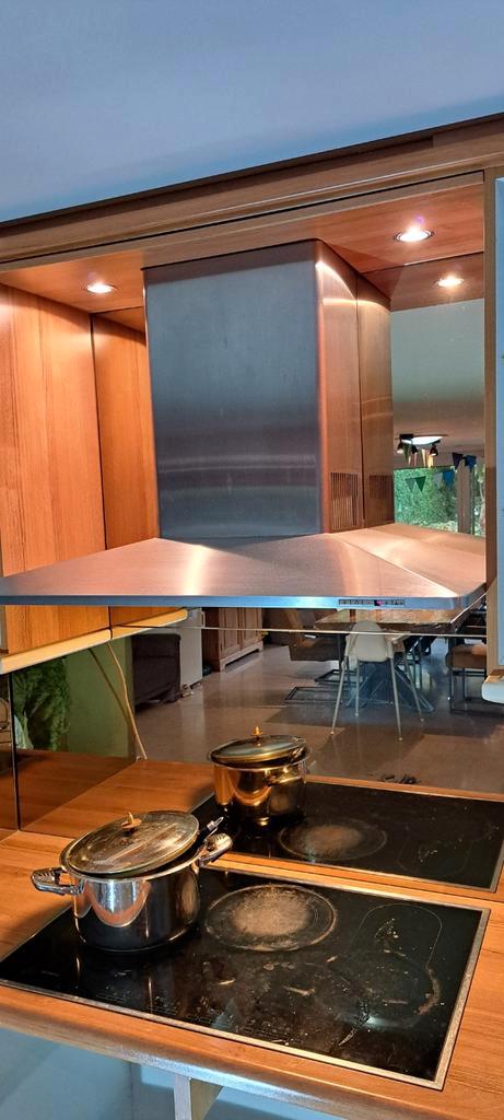 Siemens RVS Afzuigkap, Witgoed en Apparatuur, Afzuigkappen, Gebruikt, Onderbouw afzuigkap, 200 tot 400 m³ per uur, Ophalen