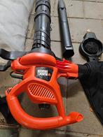 Black+Decker Bladblazer/Zuiger met Opvangzak, Tuin en Terras, Met opvangzak, Ophalen of Verzenden, Zo goed als nieuw, Elektrisch