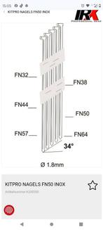 Kit Pro RVS FN50, Ophalen of Verzenden, Nieuw