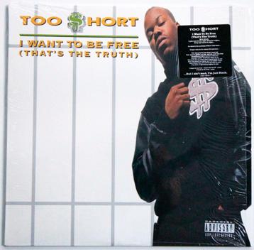 Too Short - I Want To Be Free (Extended) 1992 USA import 12" beschikbaar voor biedingen