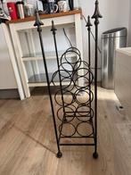 Wijnrek metaal, Ophalen, 5 tot 15 flessen, Zo goed als nieuw, Metaal