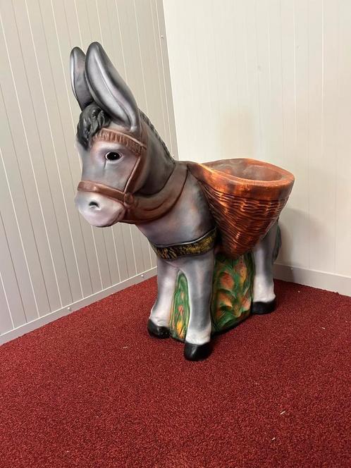 Leuk cadeau voor in de tuin! Decoratie ezeltje, bloembakken, Verzamelen, Beelden en Beeldjes, Nieuw, Dier, Ophalen